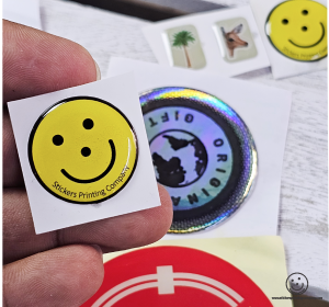 Top Quality Resin Sticker in Dubai Epoxy Customized Stickers Logo and Gifts Items
