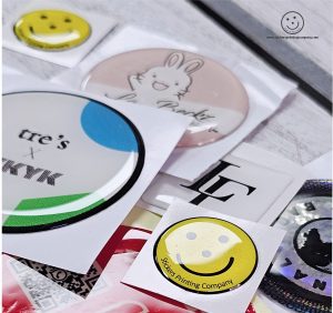 epoxy sticker printing Dubai