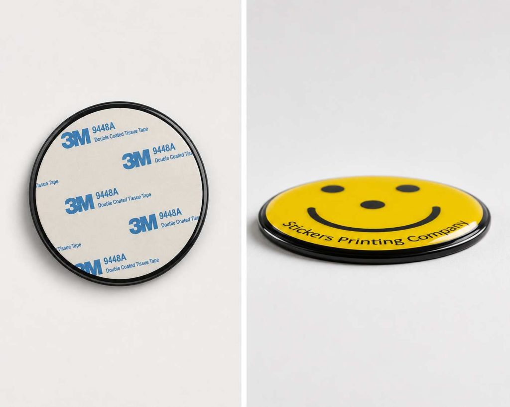 Turn Your Logo into a Premium 3D Epoxy Sticker in Dubai
